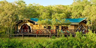 Exterior of Fairmont Mara Safari Club