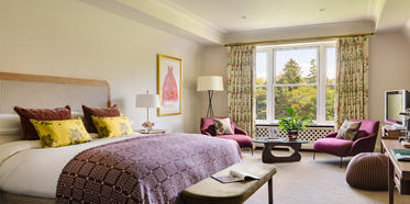 Guest Room at Sheen Falls Lodge, Kerry County, Ireland