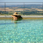 Outdoor Pool at Castello Banfi - Il Borgo, Montalcino, Siena, Italy