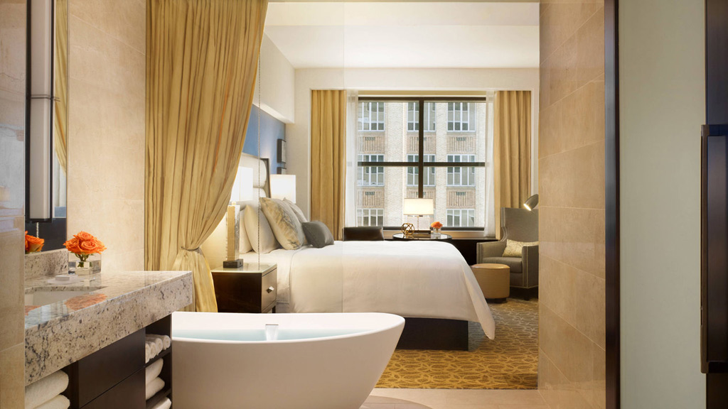 Guest Room at JW Marriott Houston Downtown, TX