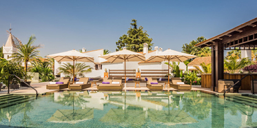 Outdoor Pool at Nobu Hotel Marbella, Spain
