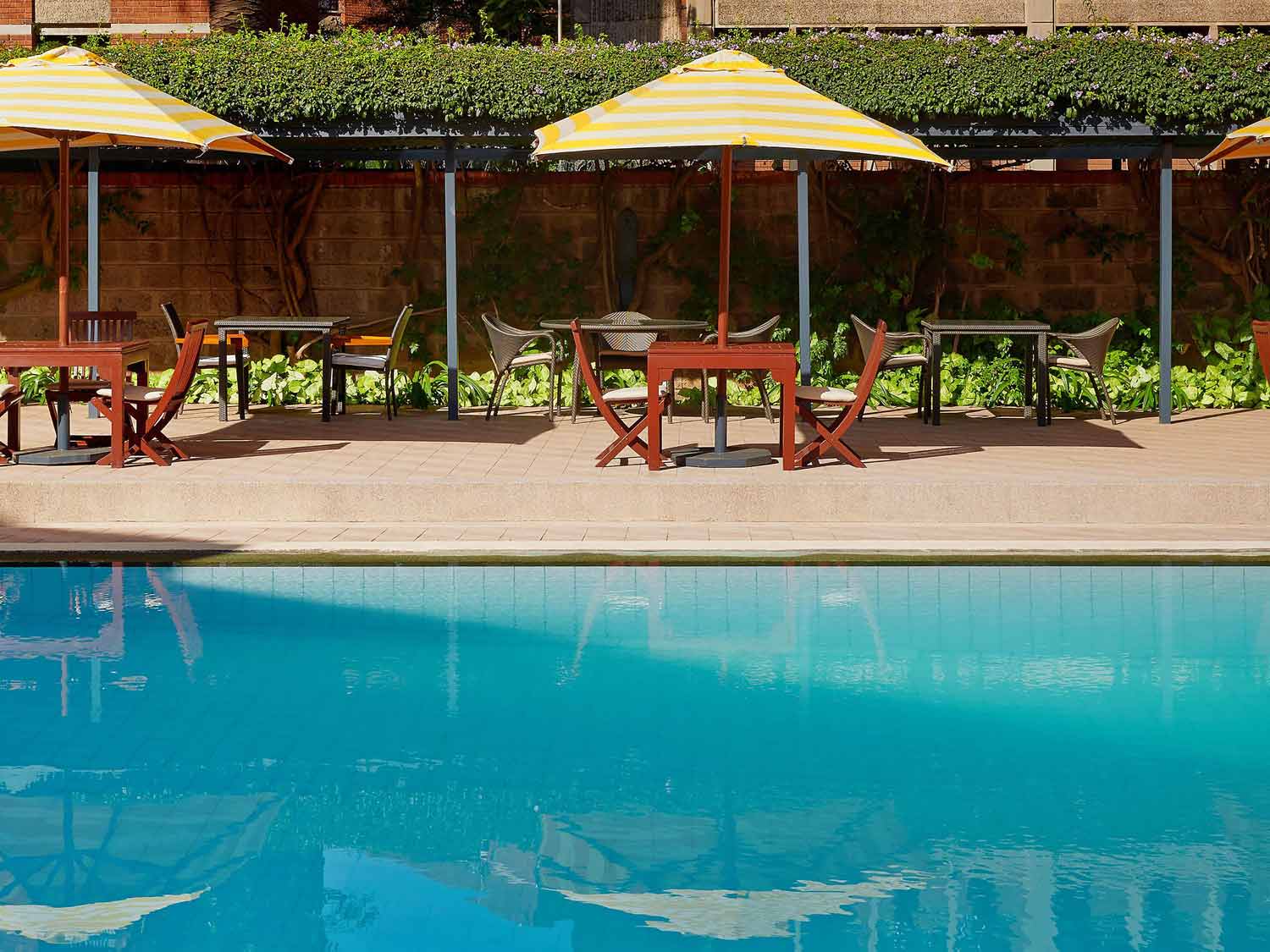 Outdoor Pool at Fairmont The Norfolk Hotel, NAIROBI, KENYA